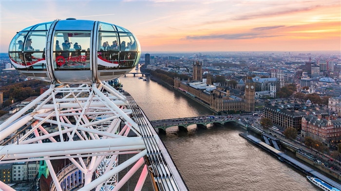 14 paikkaa, joista on parhaat näkymät Lontooseen