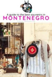 Cosa comprare in Montenegro da vestiti e souvenir?