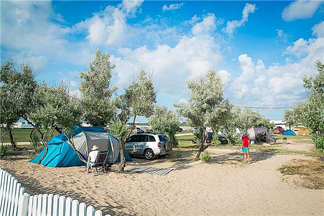 Mit einem Zelt auf die Krim: wohin ein Wilder gehen kann