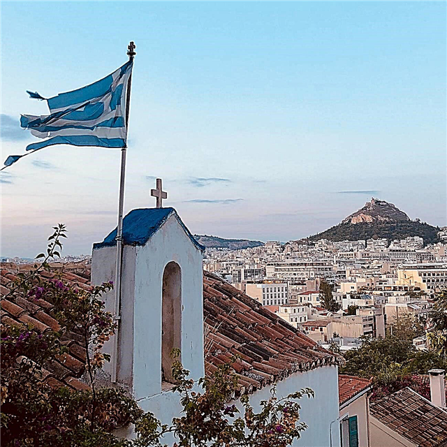Stadtteile Plaka und Anafiotika in Athen