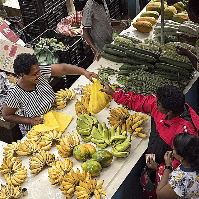 Preços dos alimentos nas Seychelles - 2021