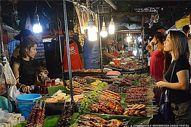 Mercados noturnos em Patong - comida deliciosa e barata