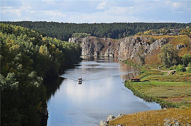 30 Hauptflüsse des Urals