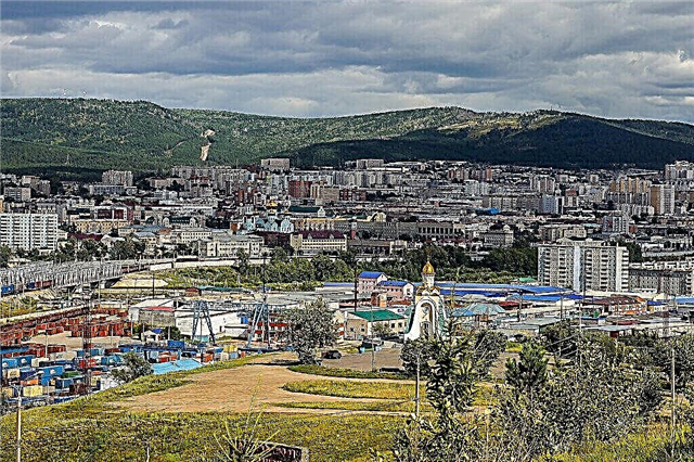 10 ciudades principales del territorio Trans-Baikal