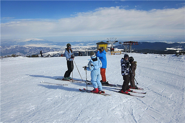 10 melhores estações de esqui na Bulgária