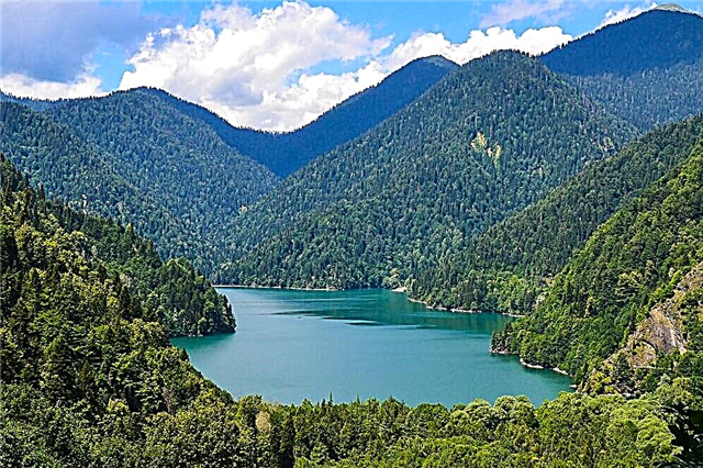 Top 10 - lakes of Abkhazia