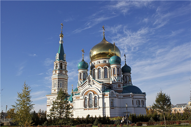 20 templos principales de Omsk