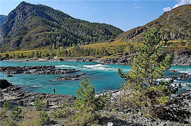 25 ríos principales del territorio de Altai