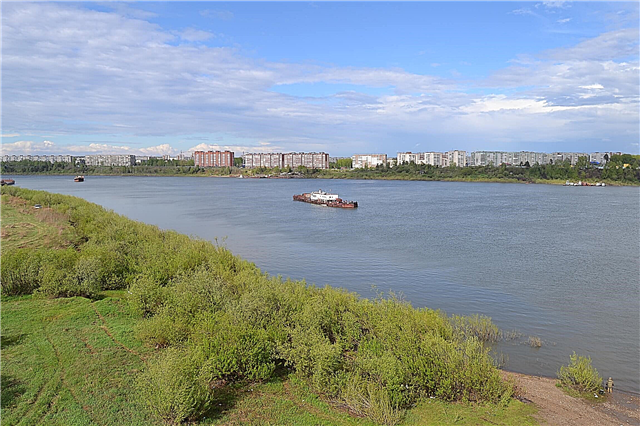 30 largest rivers of the Kemerovo region