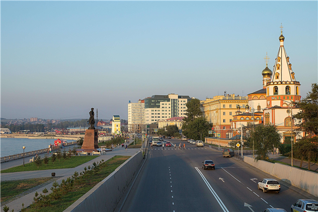 20 belangrijkste steden van de regio Irkoetsk