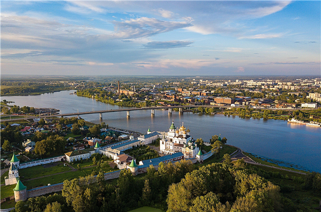 30 μεγαλύτερα ποτάμια της περιοχής Kostroma