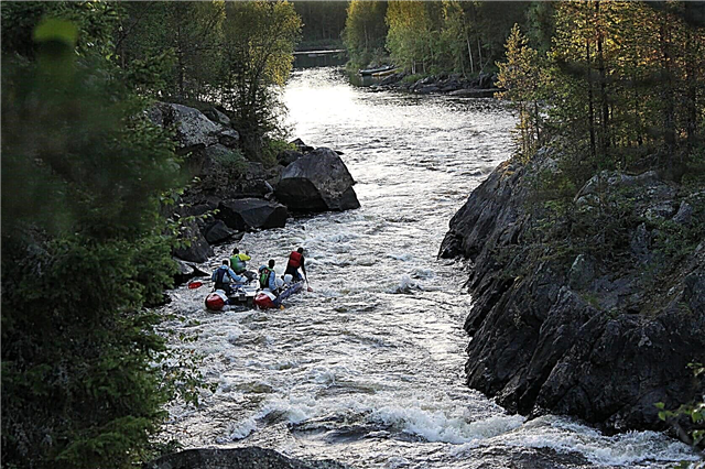 25 größte Flüsse Kareliens