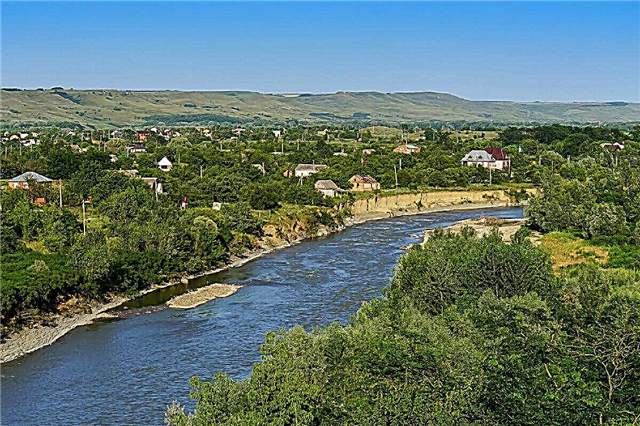 25 rivières principales du territoire de Krasnodar