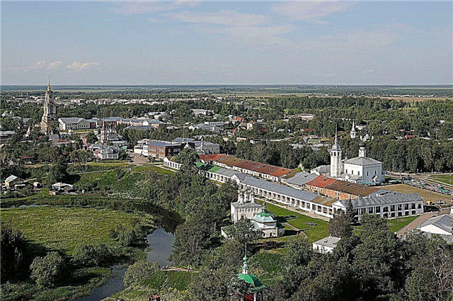 20 principais cidades da região de Vladimir