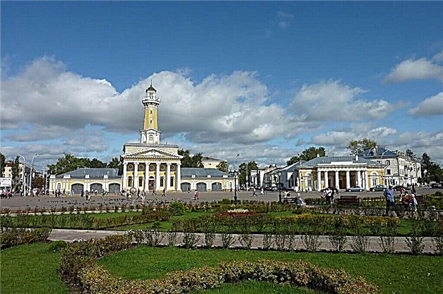 10 principais cidades da região de Kostroma