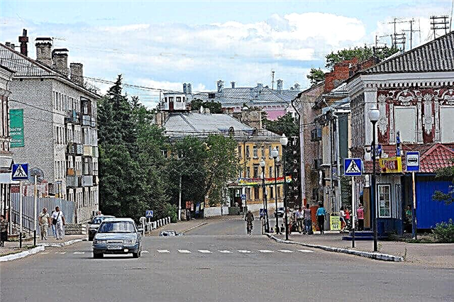 20 villes principales de la région de Tver