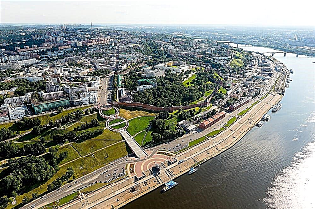 25 galvenās Ņižņijnovgorodas apgabala pilsētas