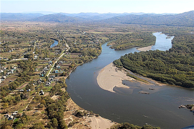 25 plus grandes rivières du Primorsky Krai