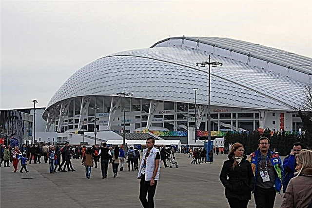 One day in Olympic Sochi, review of the trip to the Games