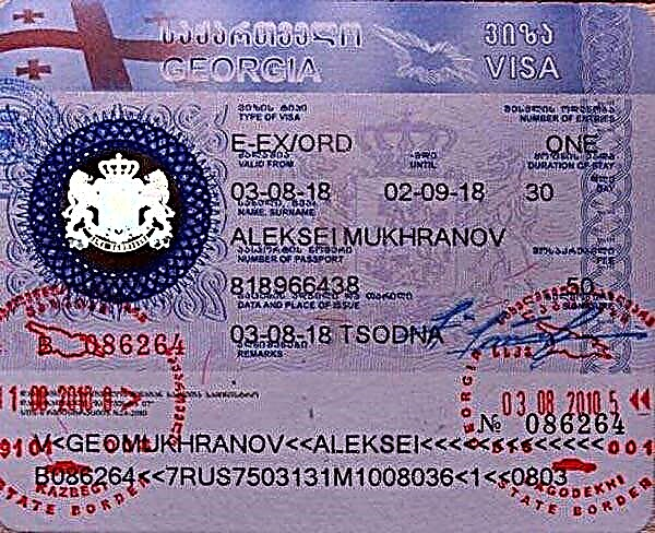 Os russos precisam de visto para a Geórgia? Documentos, onde emitir?