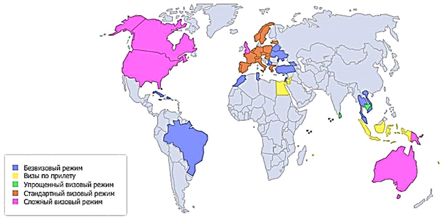 قائمة الدول الخالية من التأشيرات - 2021 للروس