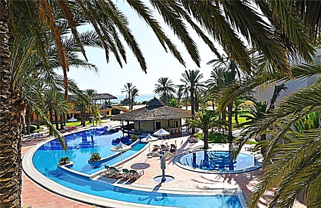Nejlepší hotely v Tunisku 4 hvězdičky, odpočinek na první linii